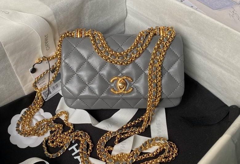 Chanel Replica Bags AS4972 11.5X18X5.5cm BL 2colour