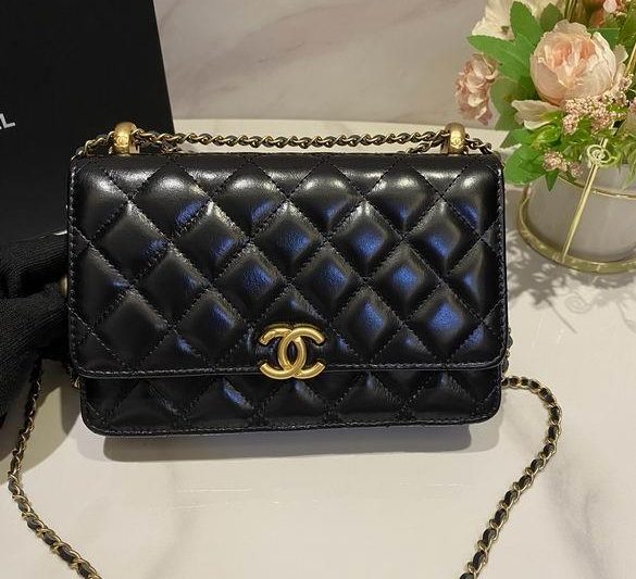 Chanel Replica Bags AP2289 19X12X3.5cm BL