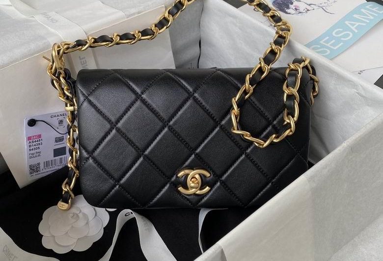 Chanel Replica Bags AS4451 19X12X5cm BL