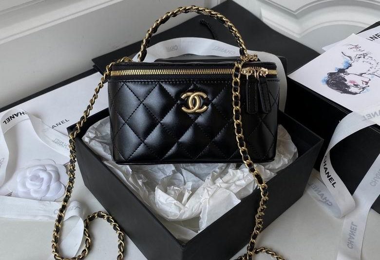 Chanel Replica Bags AP3243 17X9.5X8cm BL 2colour