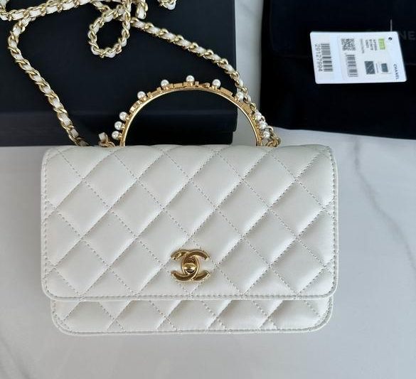 Chanel Replica Bags 3504 19X12X3.5cm BL 2colour