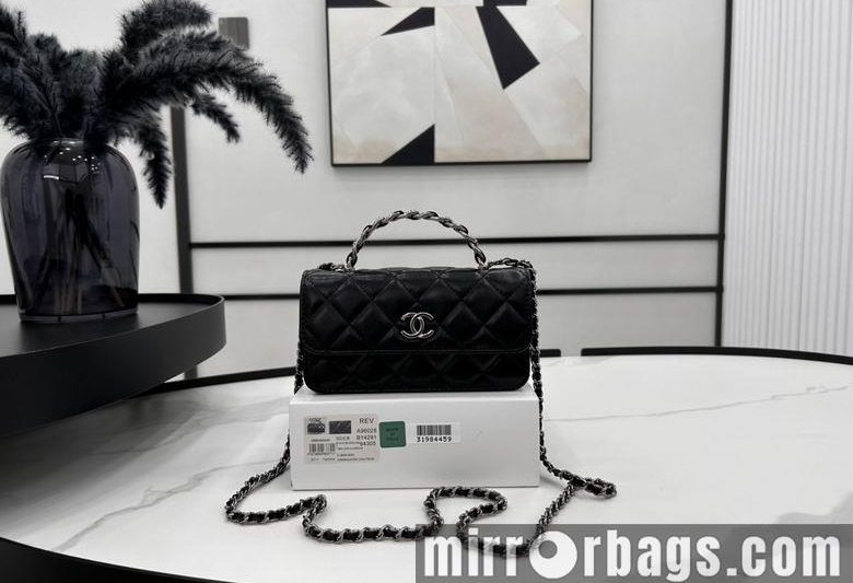 Chanel Replica Bags A96028 10X17.2X4.2cm BL