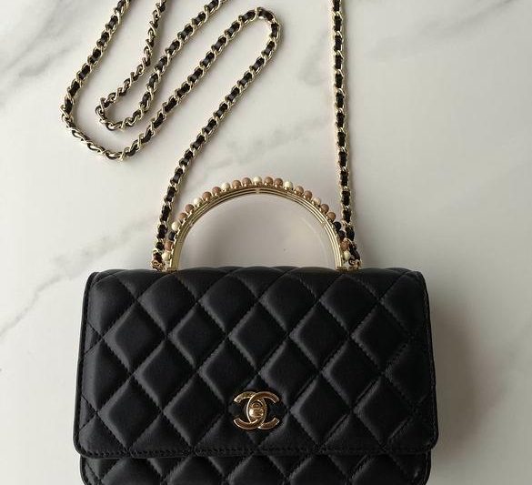 Chanel Replica Bags 3808 19X12X3.5cm BL