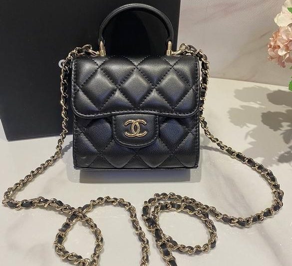 Chanel Replica Bags AS2682 10.5X11X2cm BL 3colour