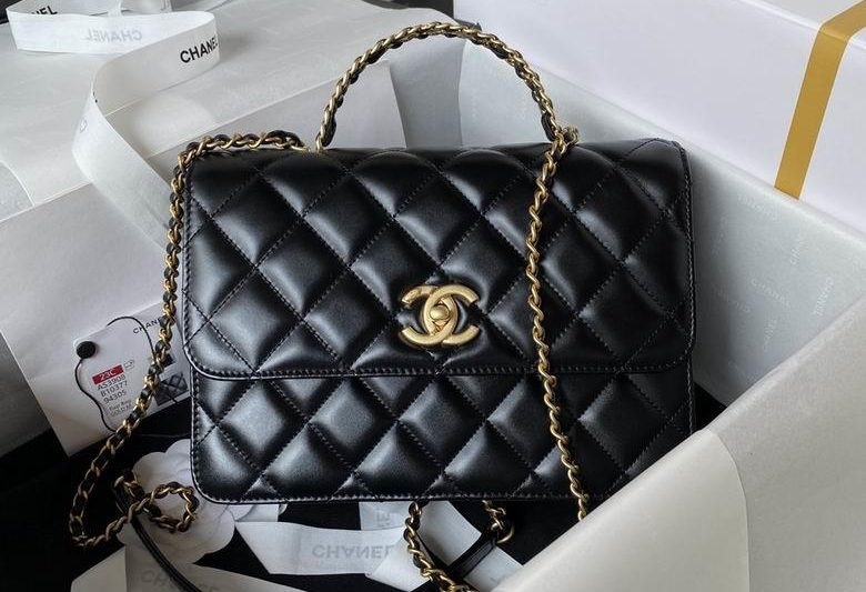 Chanel Replica Bags AS3908 22X16X9cm BL