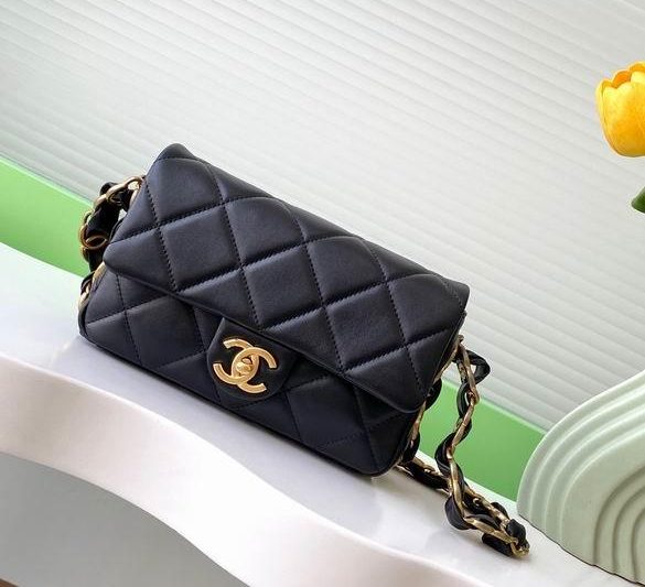 Chanel Replica Bags AS5174 14X21X7cm BL 1