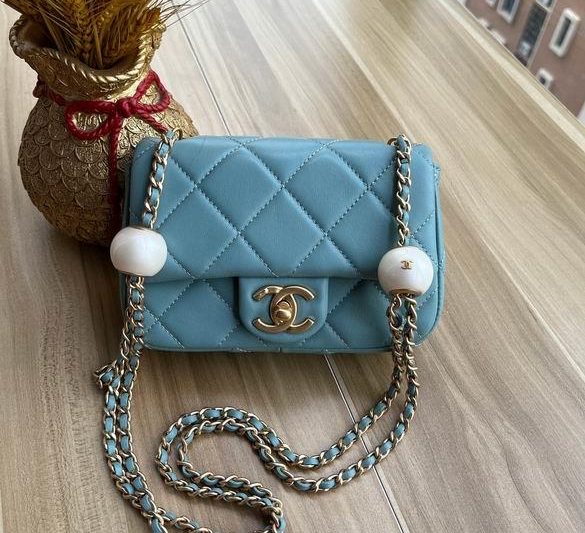 Chanel Replica Bags 4868 11.5X17X5cm BL 4