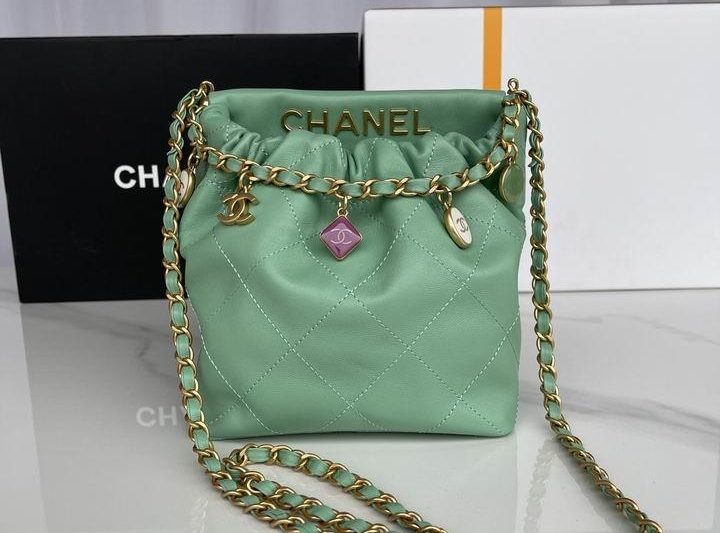 Chanel Replica Bags AS3793 17X16X7cm BL 4