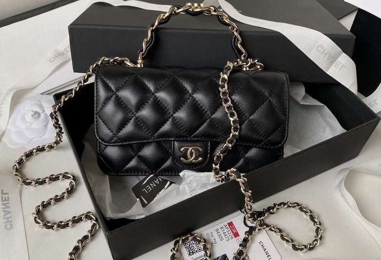 Chanel Replica Bags AP3226 9.5X17X4cm BL 1