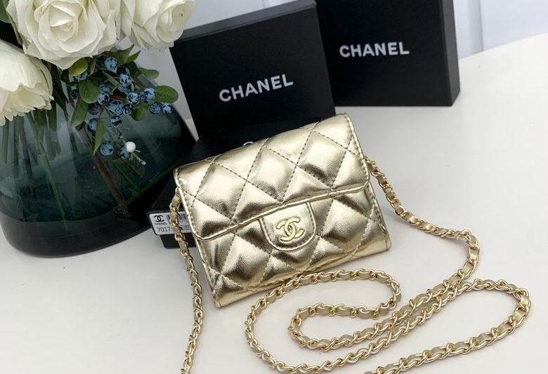 Chanel Replica Bags 7017 10X12X3.5cm YG 6