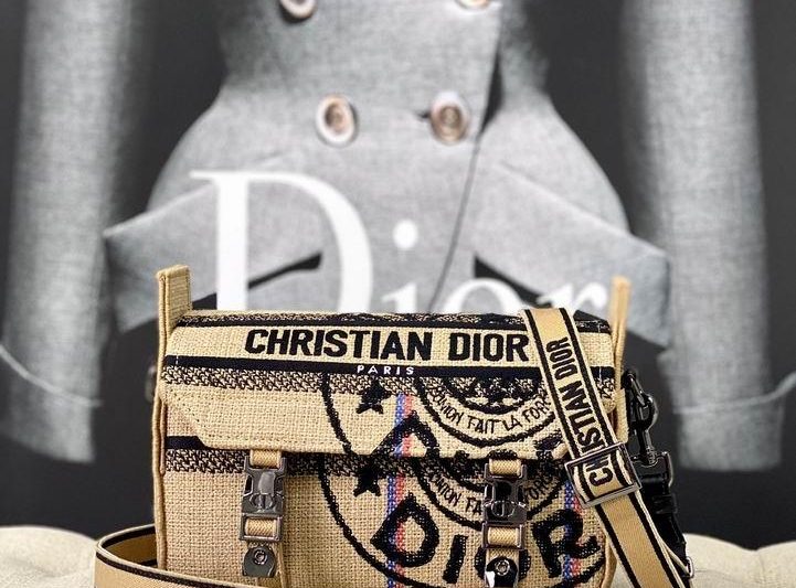 Dior Replica Bags Dior Camp M1241米黄  23x15x8cm wz