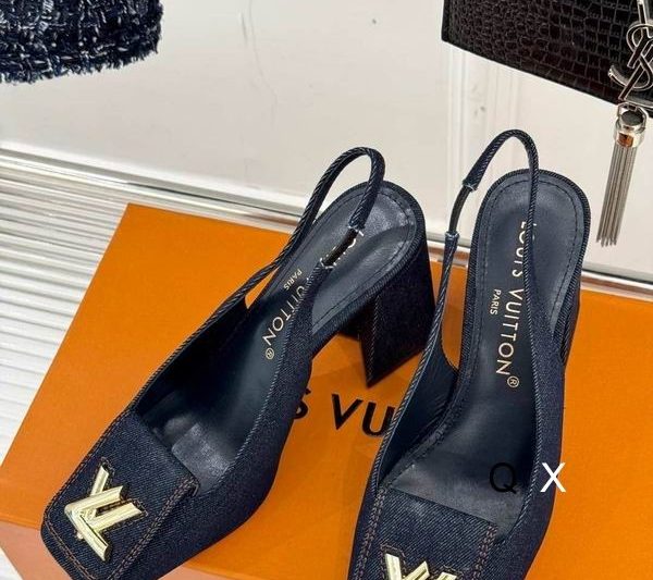 LV Replica Shoes LV sz35-40 5.5 8.5CM JX0203