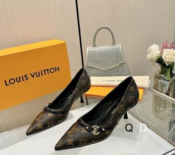 LV Replica Shoes LV sz35-40 5.5CM GDT1001