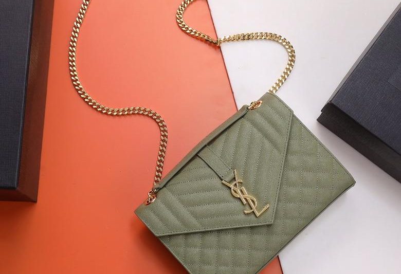 YSL Replica Bags YSL Envelope 487206 24×17.5x6cm 8D7