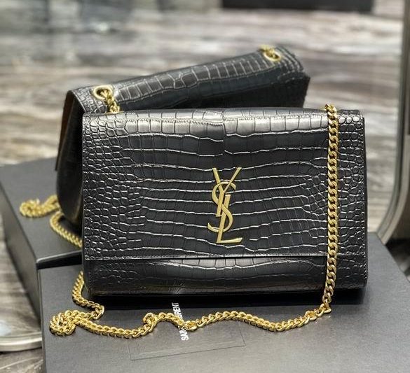 YSL Replica Bags 553804 28.5X20X6cm YG 7