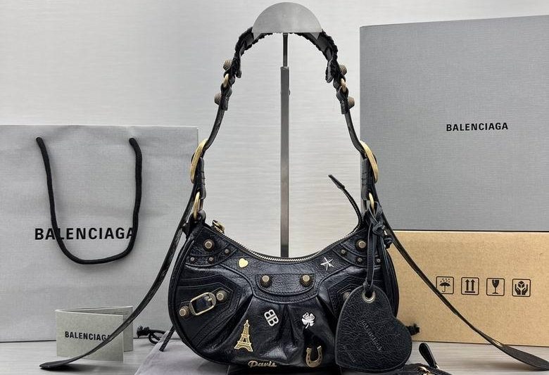 Balenciaga Bags Le Cagole 92718 26X16X9.9cm GY 8