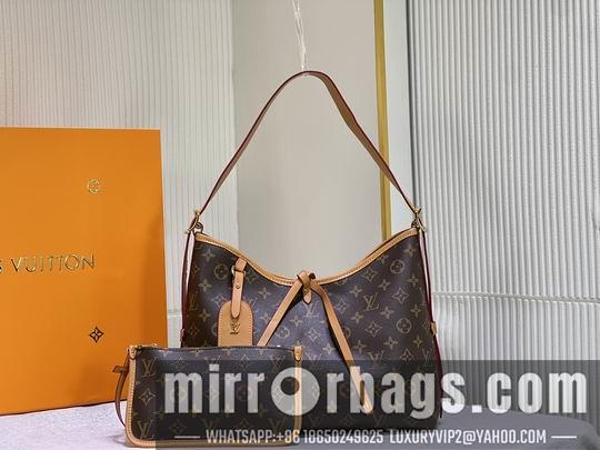 1:1 Louis Vuitton Bags M46203黑色压花 蜡皮29x12x24cm cs