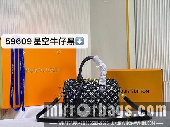1:1 Louis Vuitton Bags Speedy M59609 25x19x15cm cs